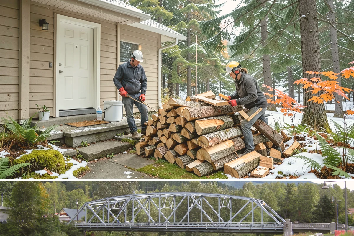 Firewood Gift Packages in Skykomish, King County, WA - Popular through the fall and holiday season, so order early to secure your preferred delivery date.