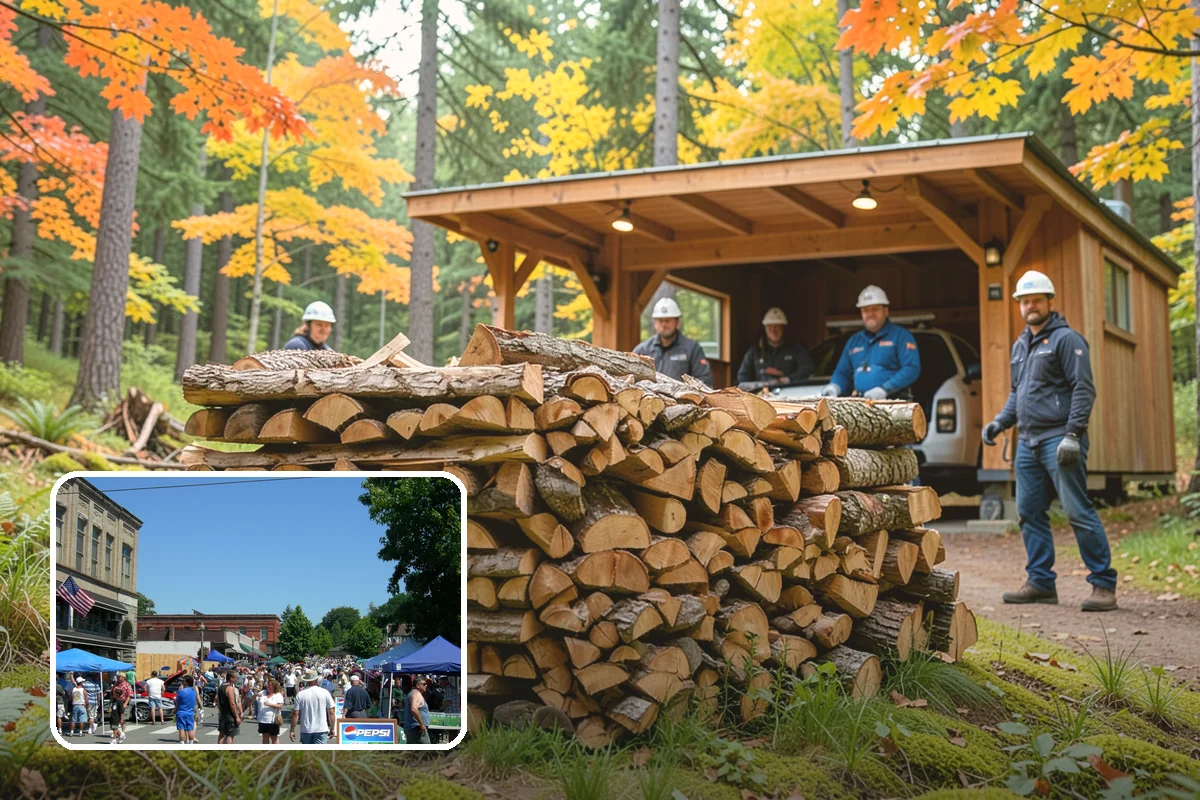 Firewood Gift Packages in Snohomish, Snohomish County, WA - A warm, practical gift that gets real use