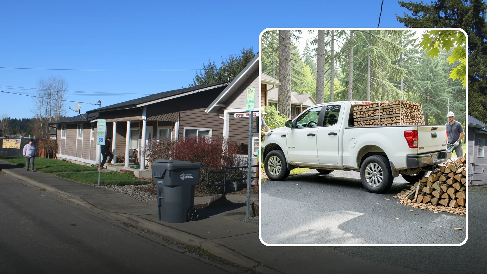 Firewood Gift Packages in South Prairie, Pierce County, WA - Our firewood gift packages make a warm, practical present for anyone who loves a good fire in the Pacific Northwest.