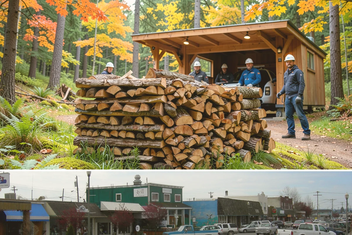 Firewood Gift Packages in Stanwood, Snohomish County, WA - Popular through the fall and holiday season, so order early to secure your preferred delivery date.