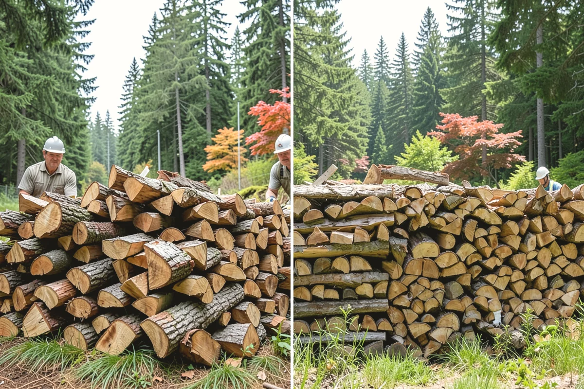 Firewood Gift Packages in Steilacoom, Pierce County, WA - Choose a package size and any custom touches