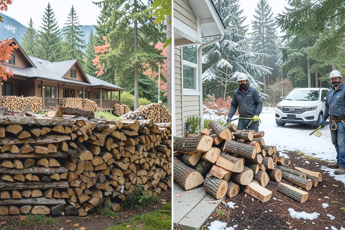 Firewood Gift Packages in Sumner, Pierce County, WA - Choose a package size and any custom touches