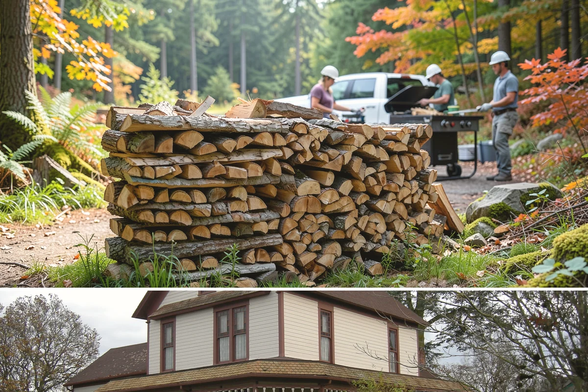 Firewood Gift Packages in Sumner, Pierce County, WA - Popular through the fall and holiday season, so order early to secure your preferred delivery date.