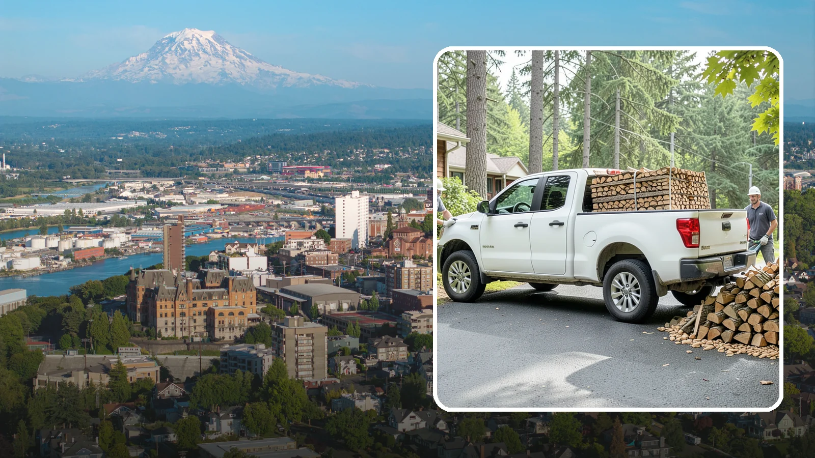 Firewood Gift Packages in Tacoma, Pierce County, WA - Our firewood gift packages make a warm, practical present for anyone who loves a good fire in the Pacific Northwest.