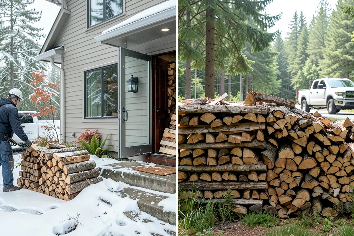 Firewood Hauling in Arlington, Snohomish County, WA - Tell us what needs hauling and where