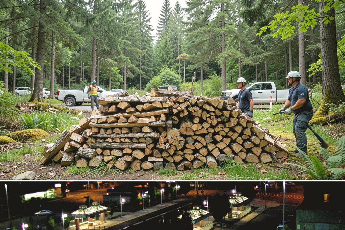 Firewood Hauling in Auburn, King County, WA - Hauling is busiest after storm season and before winter, so schedule ahead during those peak periods.