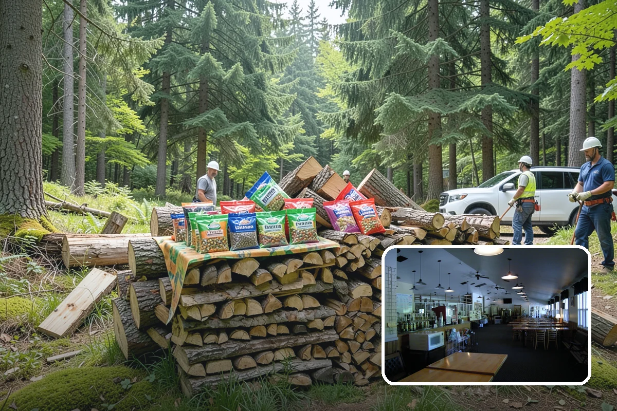 Firewood Hauling in Black Diamond, King County, WA - Safe transport of heavy wood loads