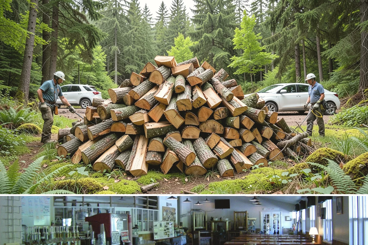 Firewood Hauling in Black Diamond, King County, WA - Hauling is busiest after storm season and before winter, so schedule ahead during those peak periods.