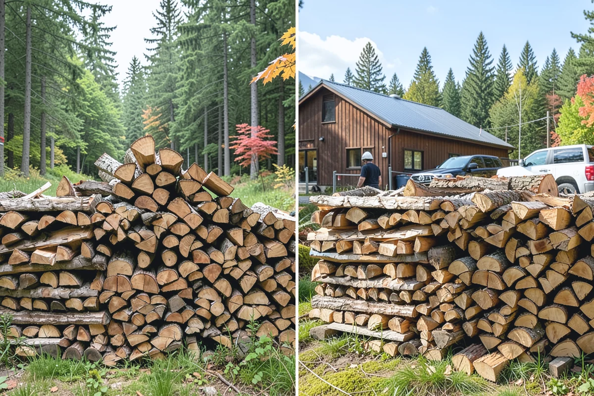 Firewood Hauling in Bonney Lake, Pierce County, WA - Tell us what needs hauling and where
