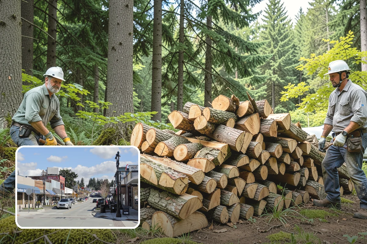 Firewood Hauling in Bothell, King County, WA - Safe transport of heavy wood loads