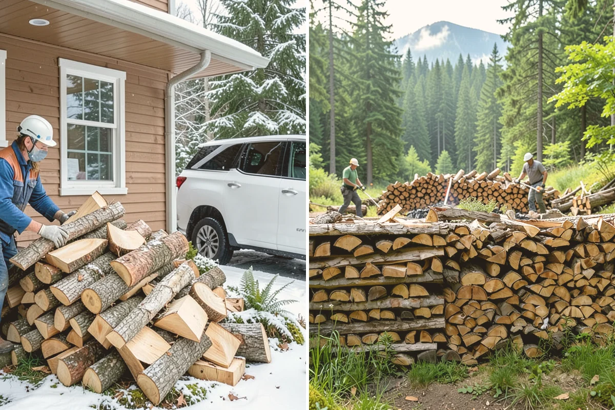 Firewood Hauling in Bothell, King County, WA - Tell us what needs hauling and where