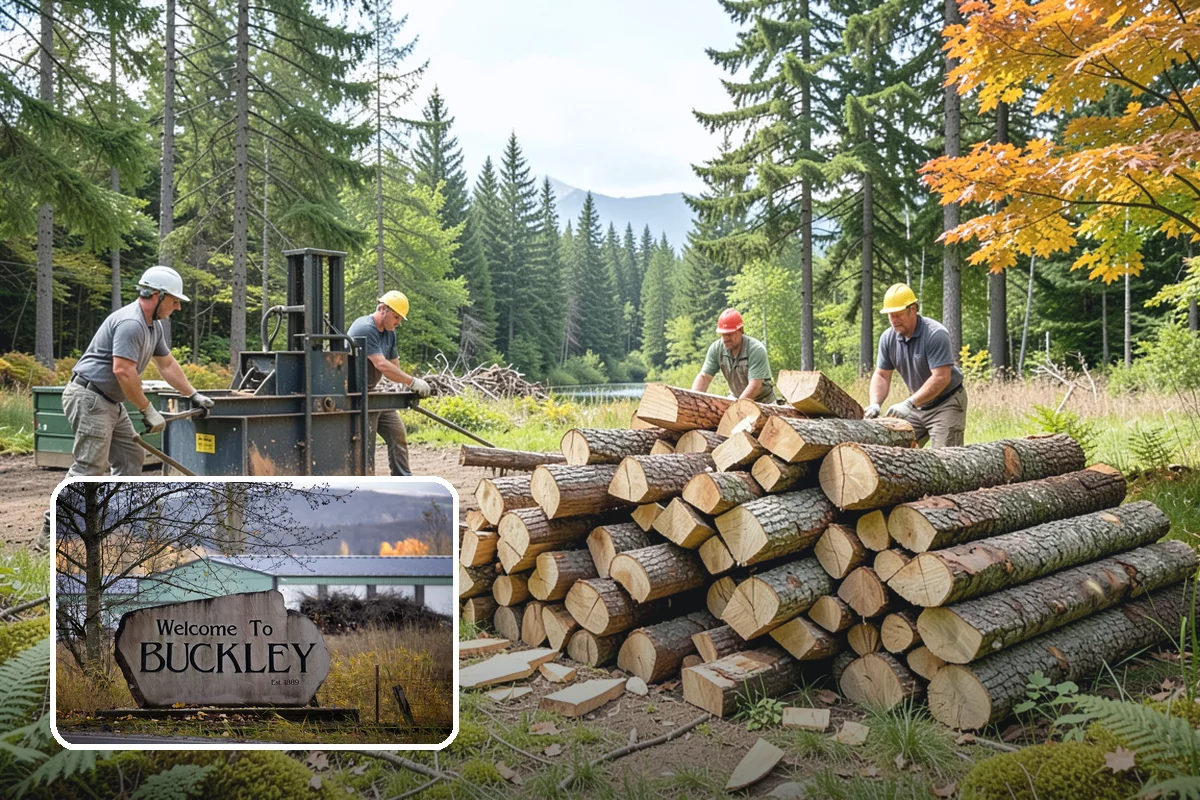 Firewood Hauling in Buckley, Pierce County, WA - Safe transport of heavy wood loads