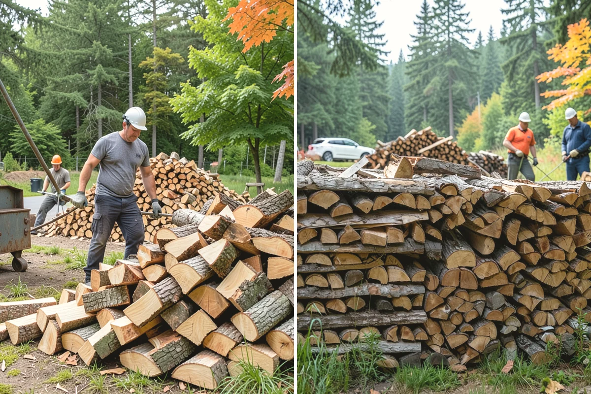 Firewood Hauling in Burlington, Skagit County, WA - Tell us what needs hauling and where
