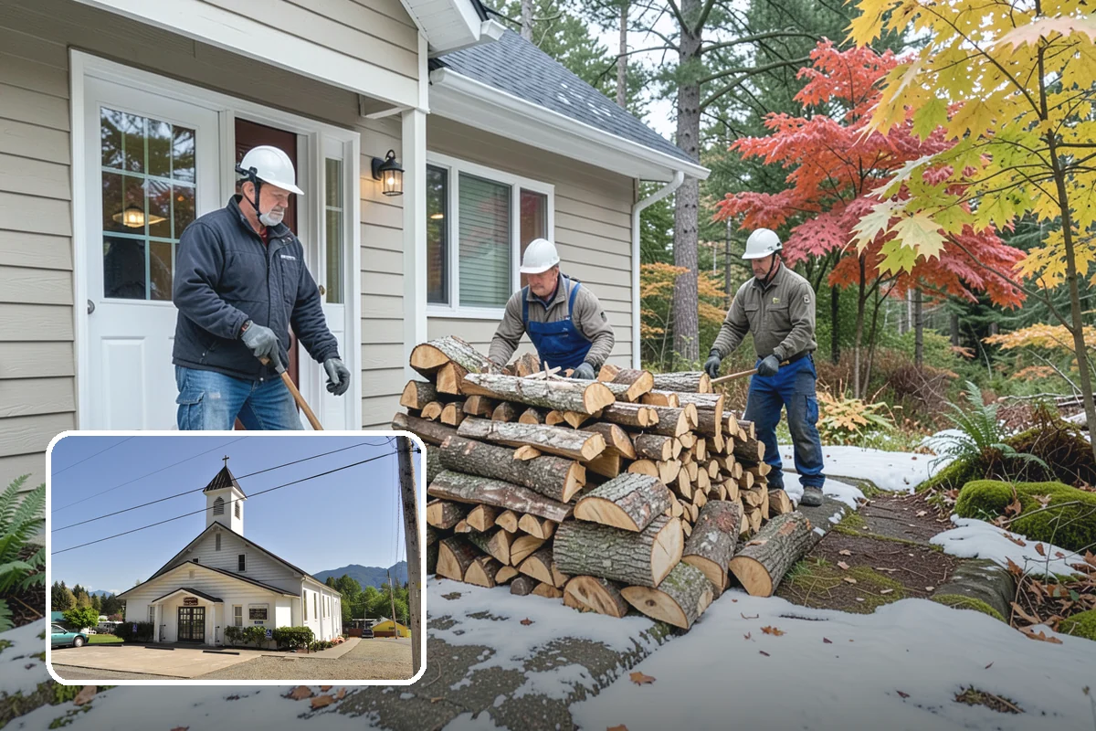 Firewood Hauling in Concrete, Skagit County, WA - Safe transport of heavy wood loads