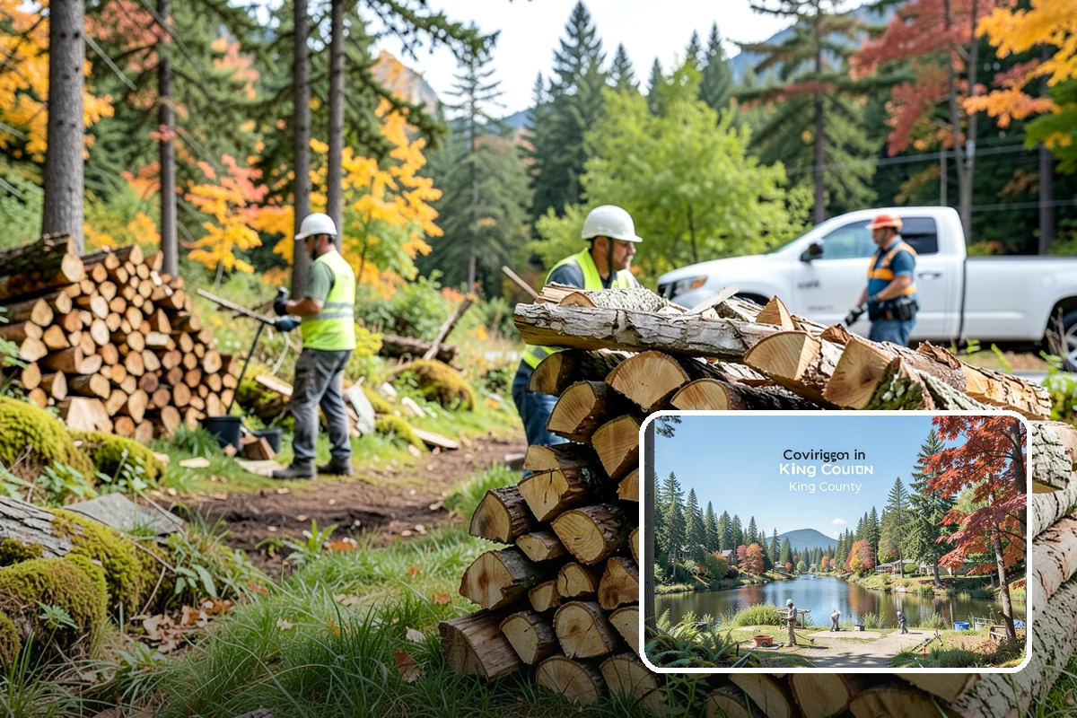 Firewood Hauling in Covington, King County, WA - Safe transport of heavy wood loads