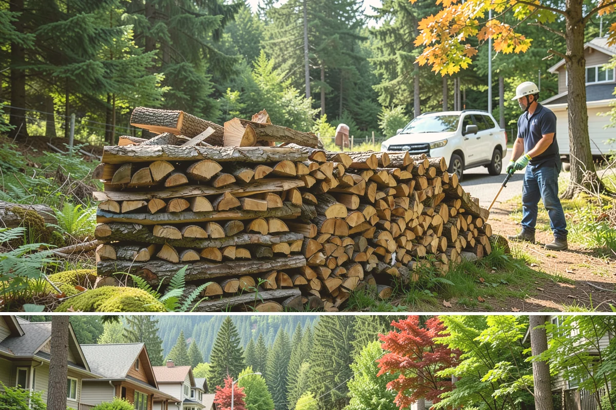 Firewood Hauling in Darrington, WA - Hauling is busiest after storm season and before winter, so schedule ahead during those peak periods.