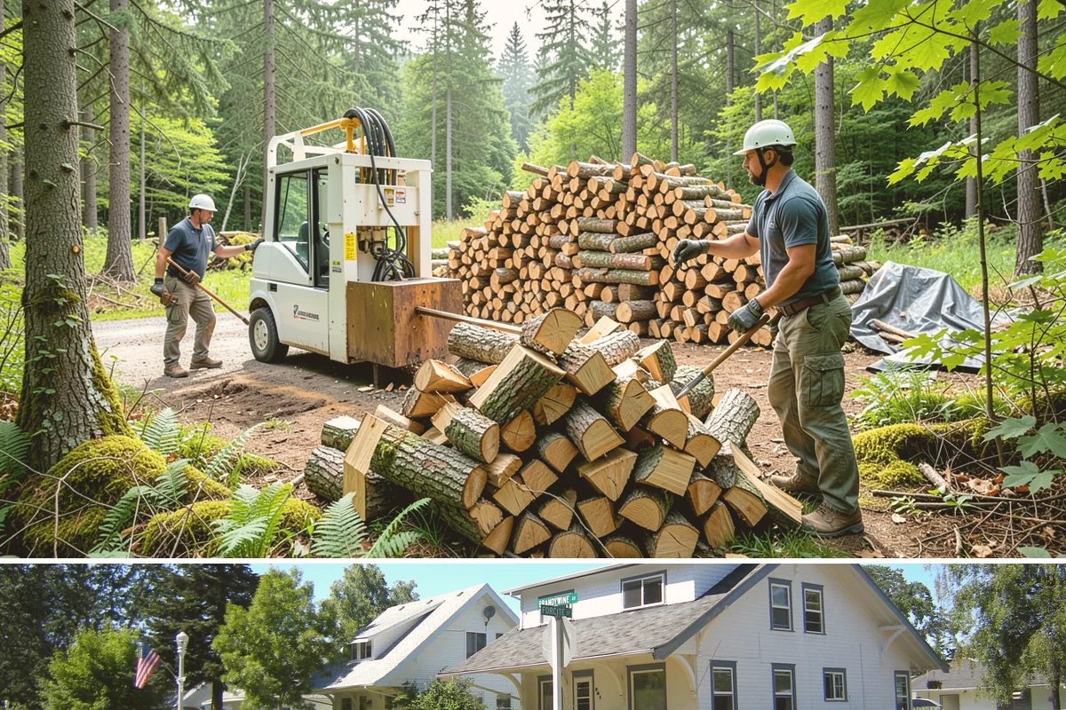 Firewood Hauling in DuPont, Pierce County, WA - Hauling is busiest after storm season and before winter, so schedule ahead during those peak periods.