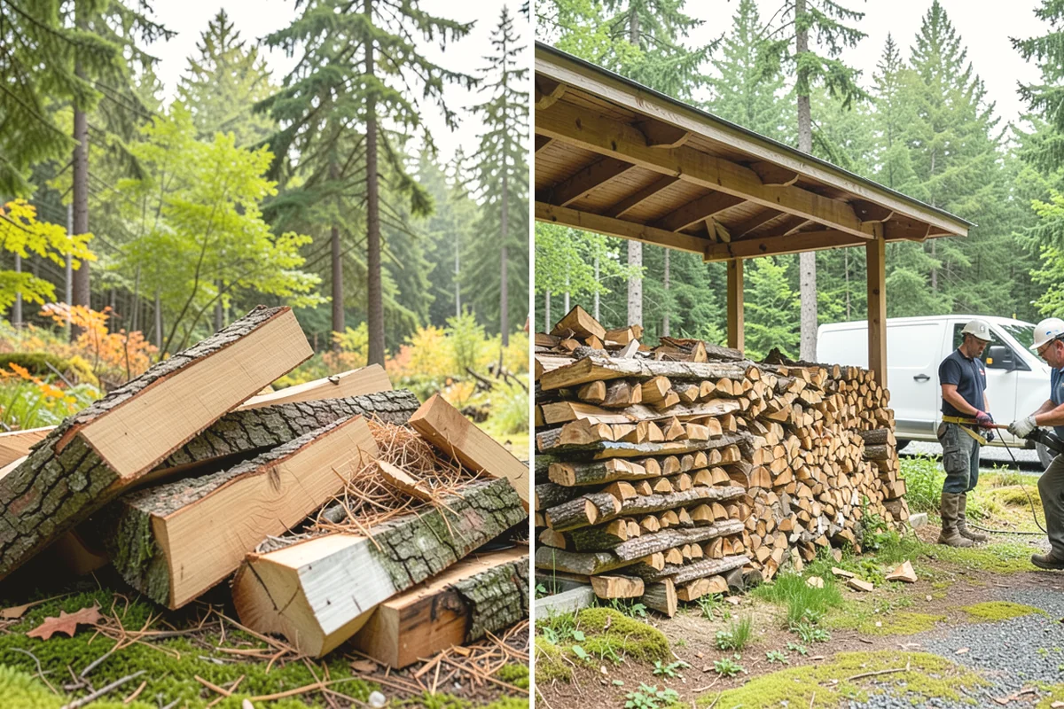 Firewood Hauling in Duvall, King County, WA - Tell us what needs hauling and where