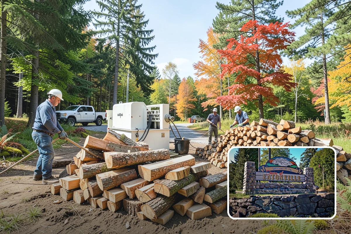 Firewood Hauling in Eatonville, Pierce County, WA - Safe transport of heavy wood loads