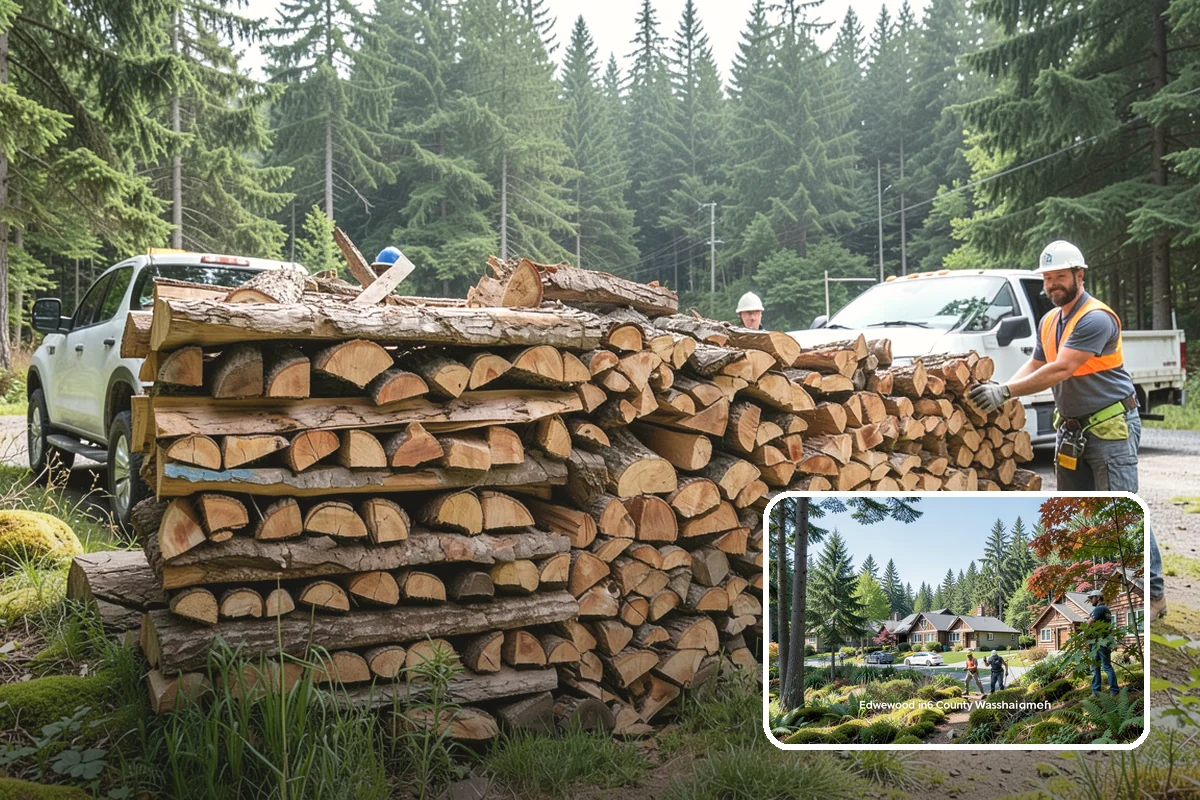 Firewood Hauling in Edgewood, WA - Safe transport of heavy wood loads