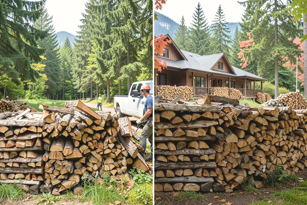 Firewood Hauling in Edgewood, WA - Tell us what needs hauling and where