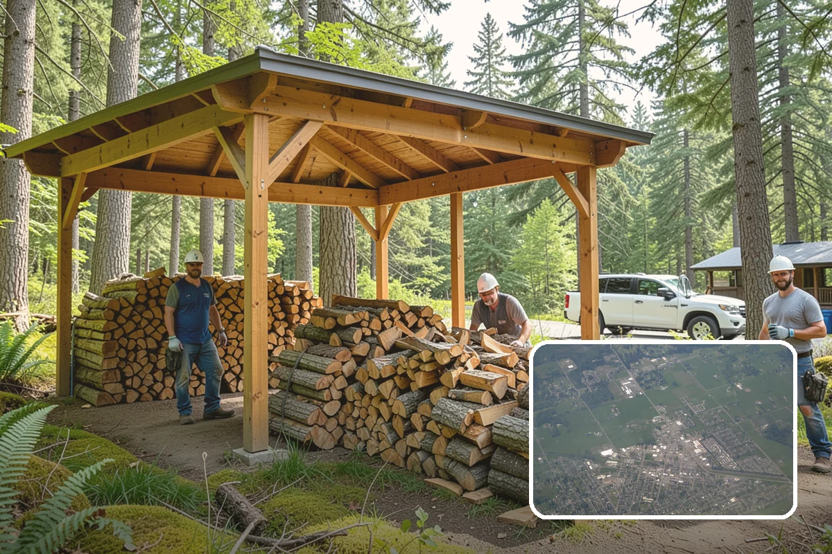 Firewood Hauling in Enumclaw, King County, WA - Safe transport of heavy wood loads
