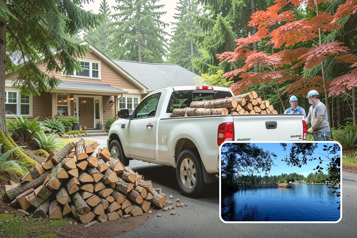 Firewood Hauling in Federal Way, King County, WA - Safe transport of heavy wood loads