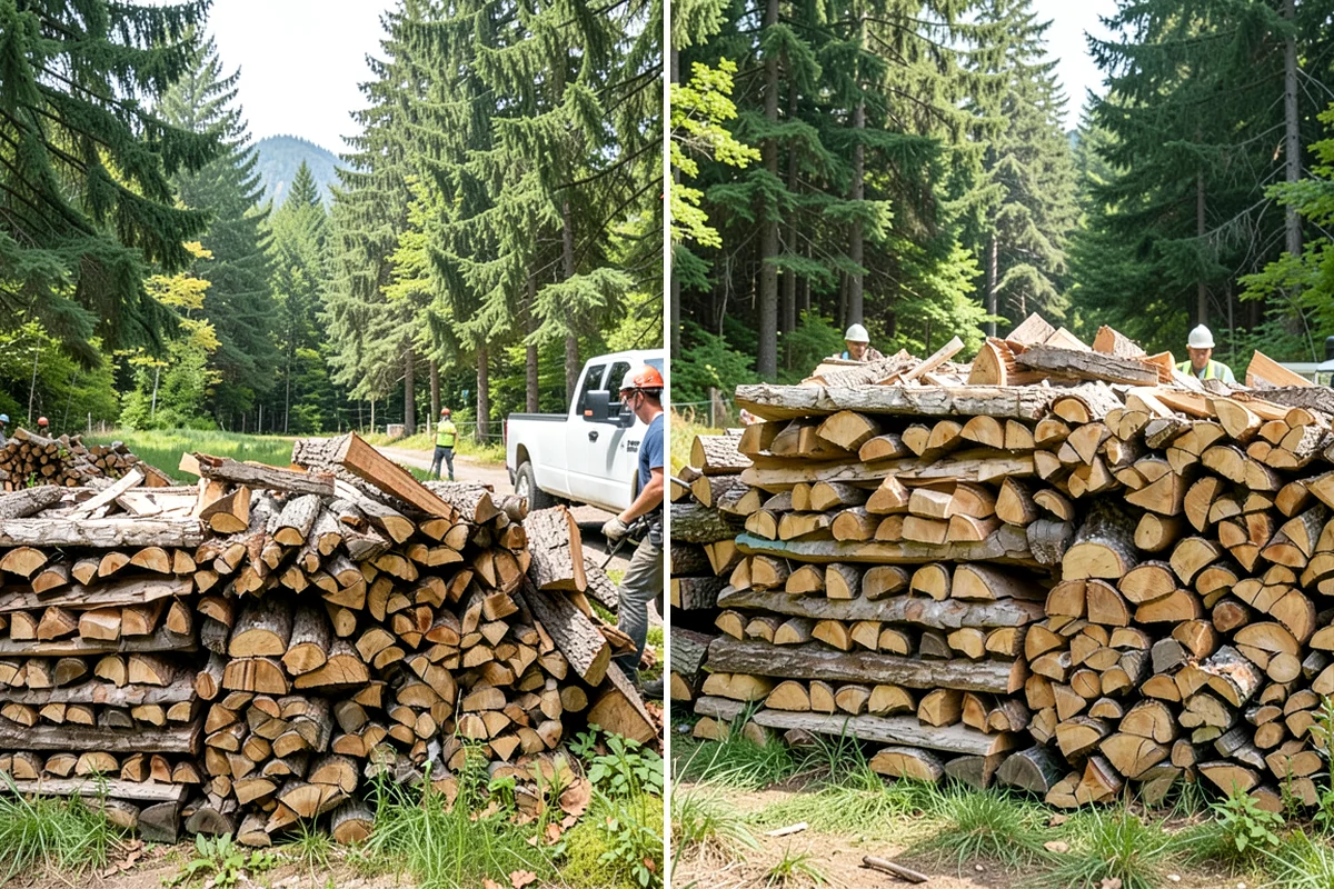 Firewood Hauling in Fircrest, Pierce County, WA - Tell us what needs hauling and where