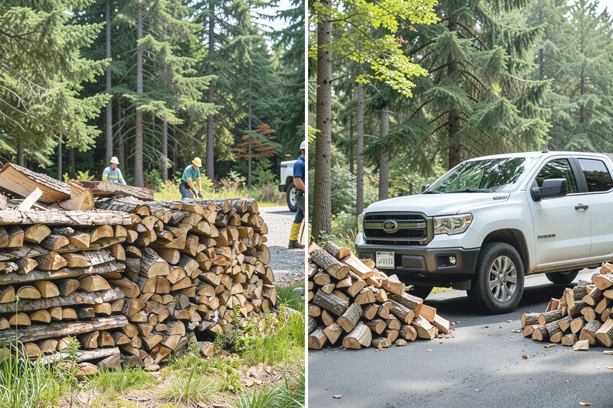 Firewood Hauling in Granite Falls, Snohomish County, WA - Tell us what needs hauling and where