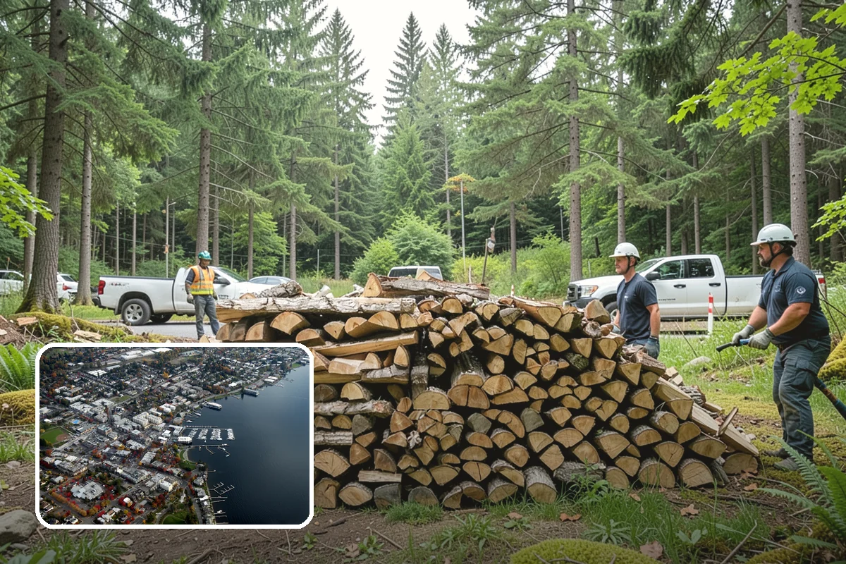Firewood Hauling in Kirkland, King County, WA - Safe transport of heavy wood loads