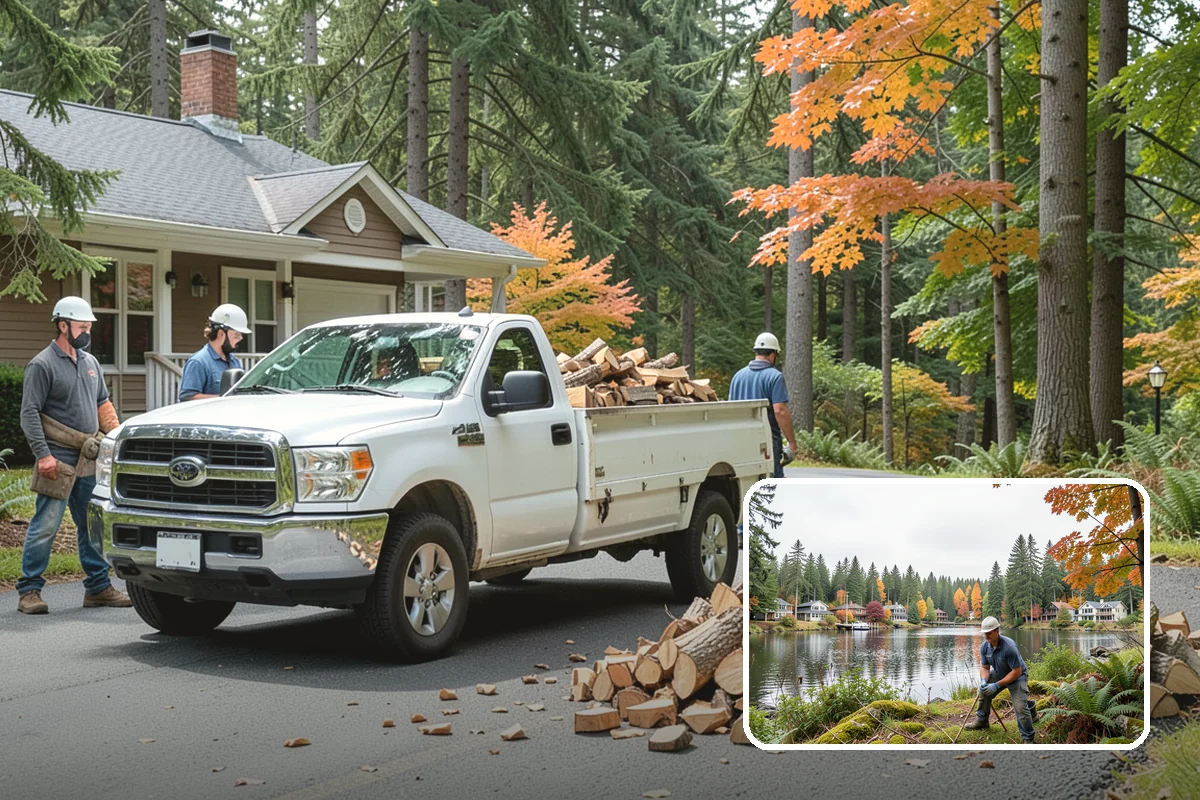 Firewood Hauling in La Conner, Skagit County, WA - Safe transport of heavy wood loads