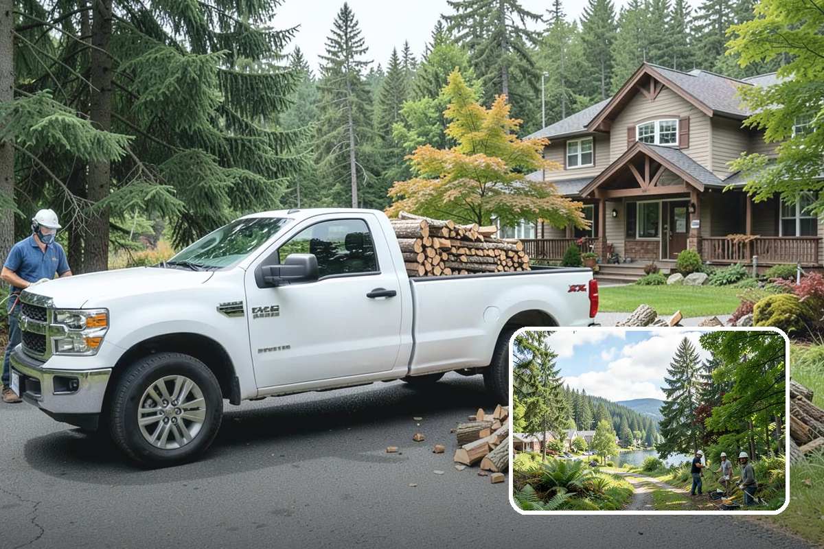 Firewood Hauling in Lake Forest Park, King County, WA - Safe transport of heavy wood loads