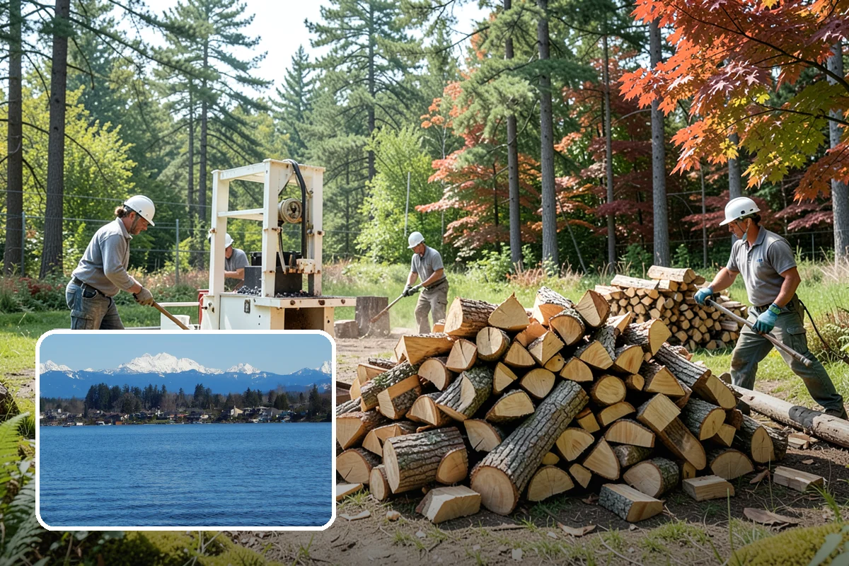 Firewood Hauling in Lake Stevens, Snohomish County, WA - Safe transport of heavy wood loads