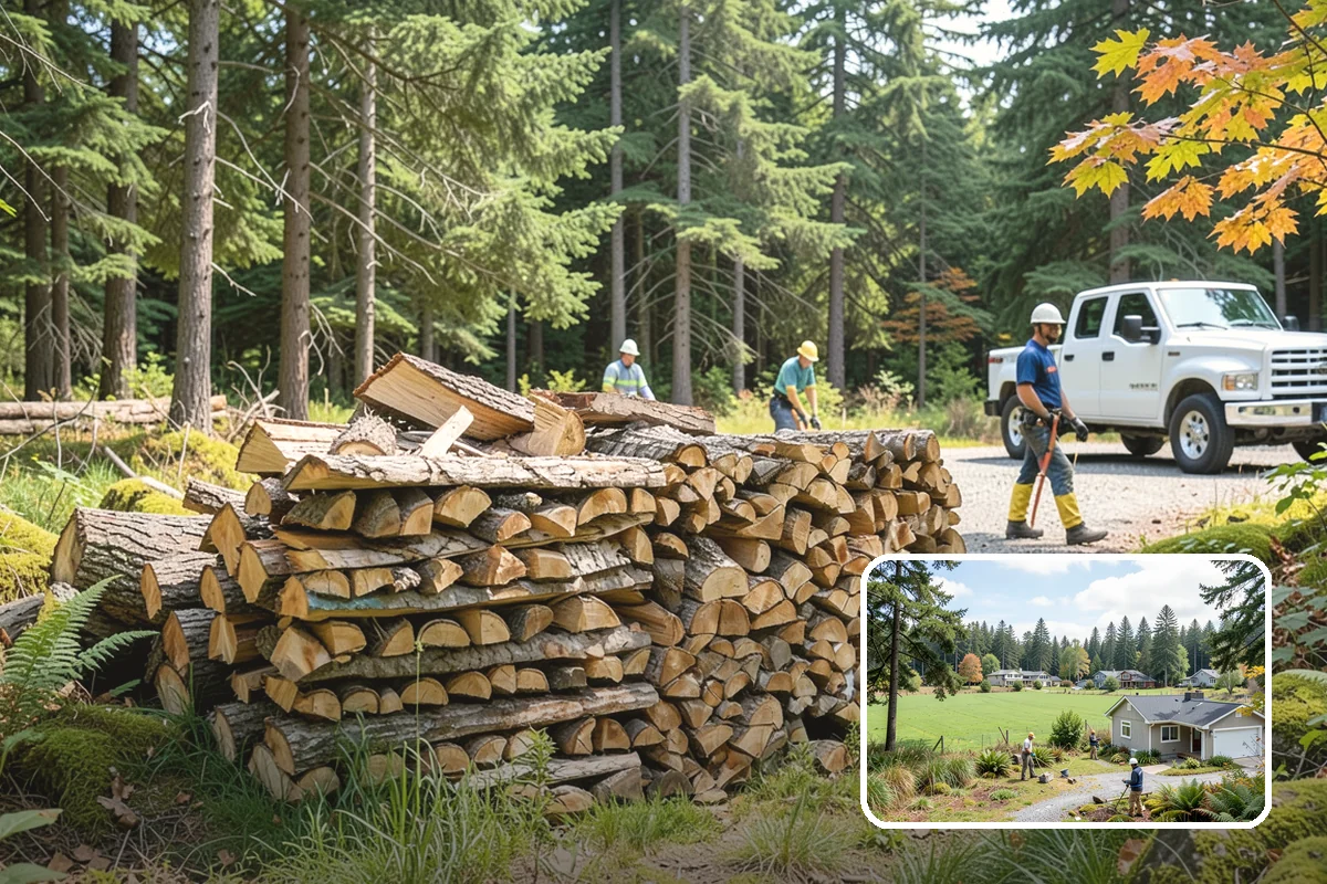 Firewood Hauling in Lyman, Skagit County, WA - Safe transport of heavy wood loads