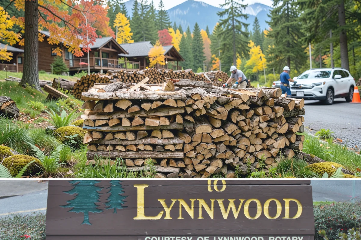 Firewood Hauling in Lynnwood, Snohomish County, WA - Hauling is busiest after storm season and before winter, so schedule ahead during those peak periods.