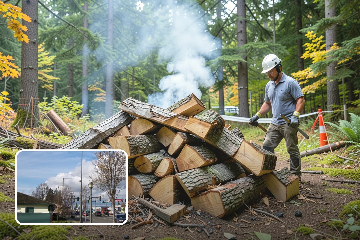 Firewood Hauling in Marysville, Snohomish County, WA - Safe transport of heavy wood loads