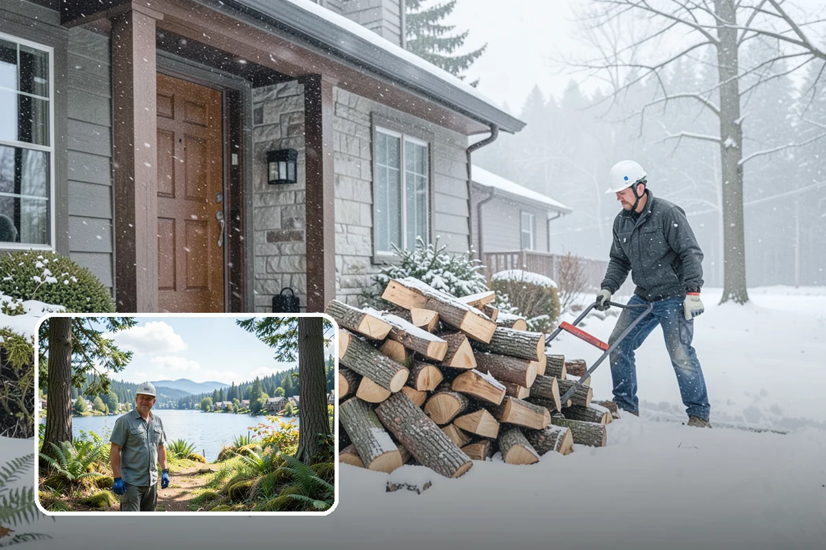 Firewood Hauling in Milton, King County, WA - Safe transport of heavy wood loads