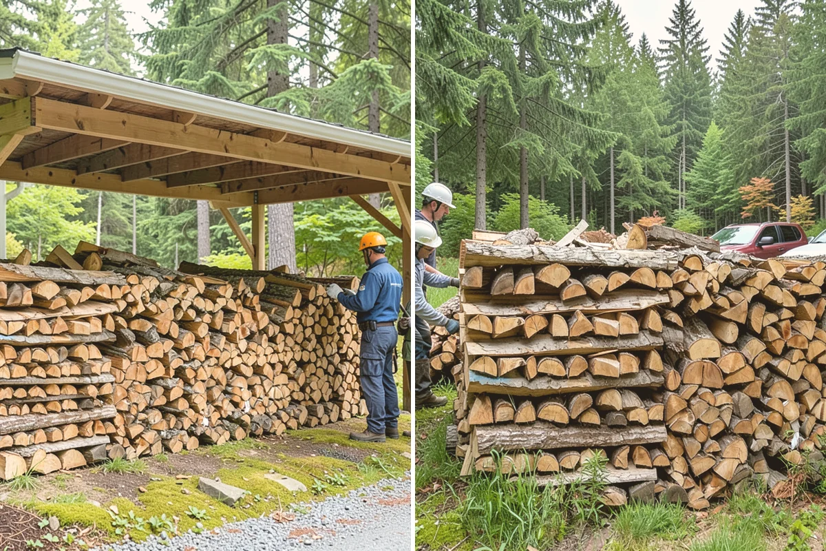 Firewood Hauling in Milton, King County, WA - Tell us what needs hauling and where