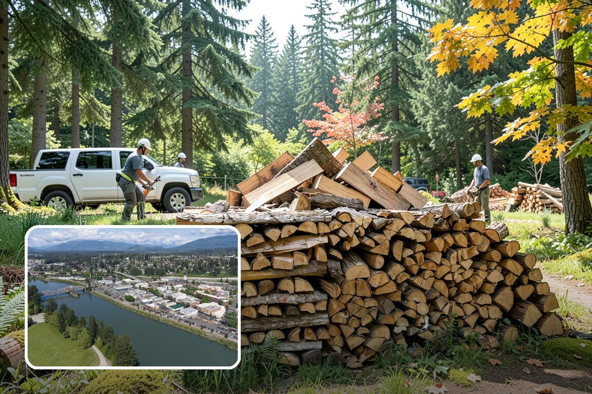 Firewood Hauling in Mount Vernon, Skagit County, WA - Safe transport of heavy wood loads