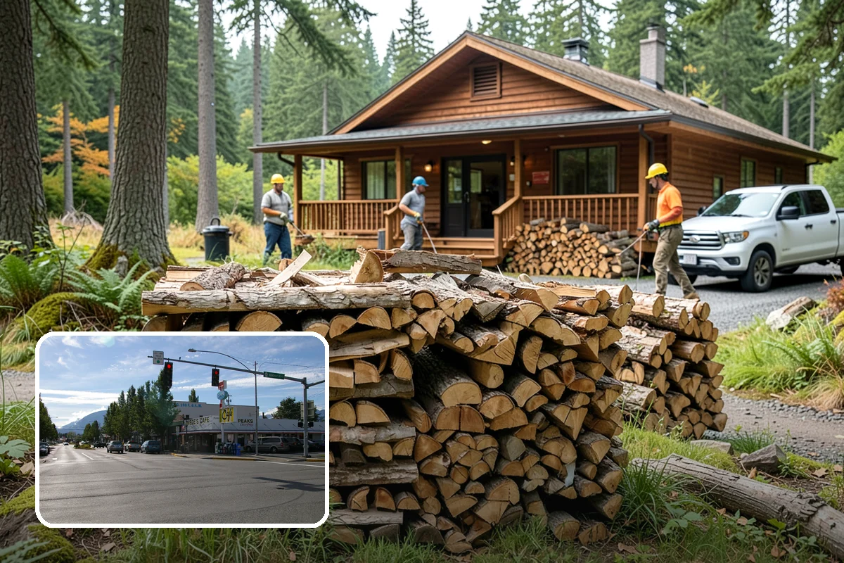 Firewood Hauling in North Bend, King County, WA - Safe transport of heavy wood loads