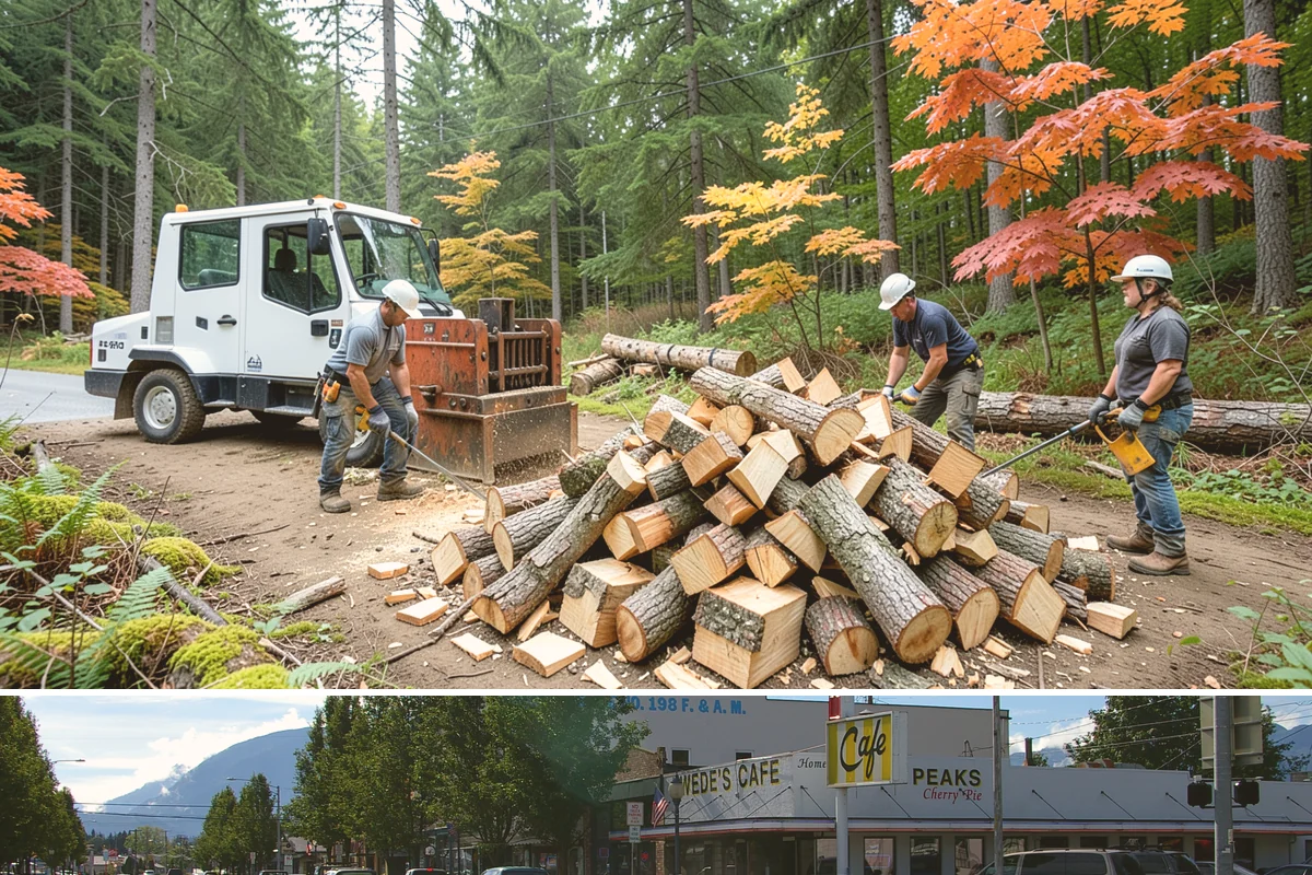 Firewood Hauling in North Bend, King County, WA - Hauling is busiest after storm season and before winter, so schedule ahead during those peak periods.