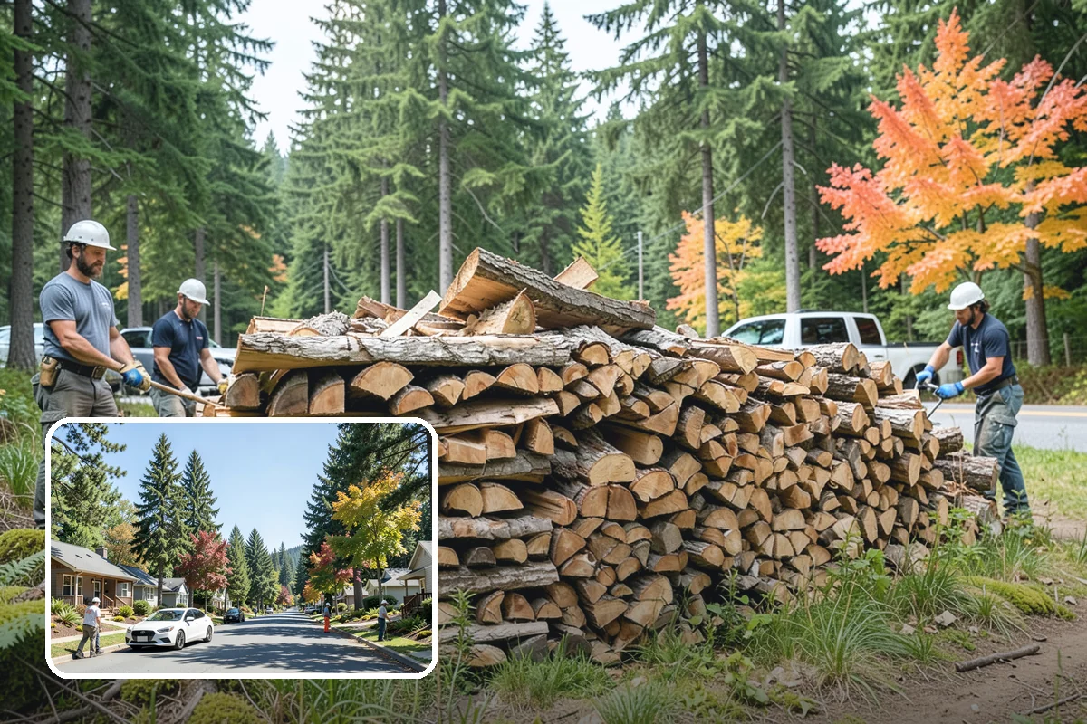 Firewood Hauling in Orting, Pierce County, WA - Safe transport of heavy wood loads