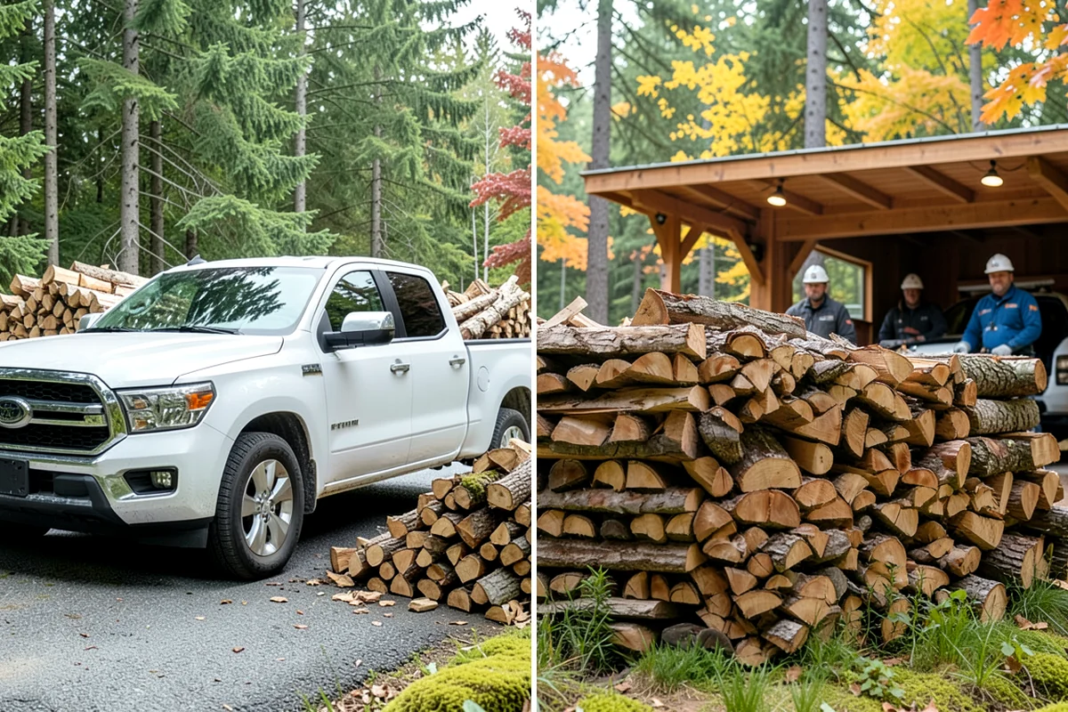 Firewood Hauling in Puyallup, Pierce County, WA - Tell us what needs hauling and where