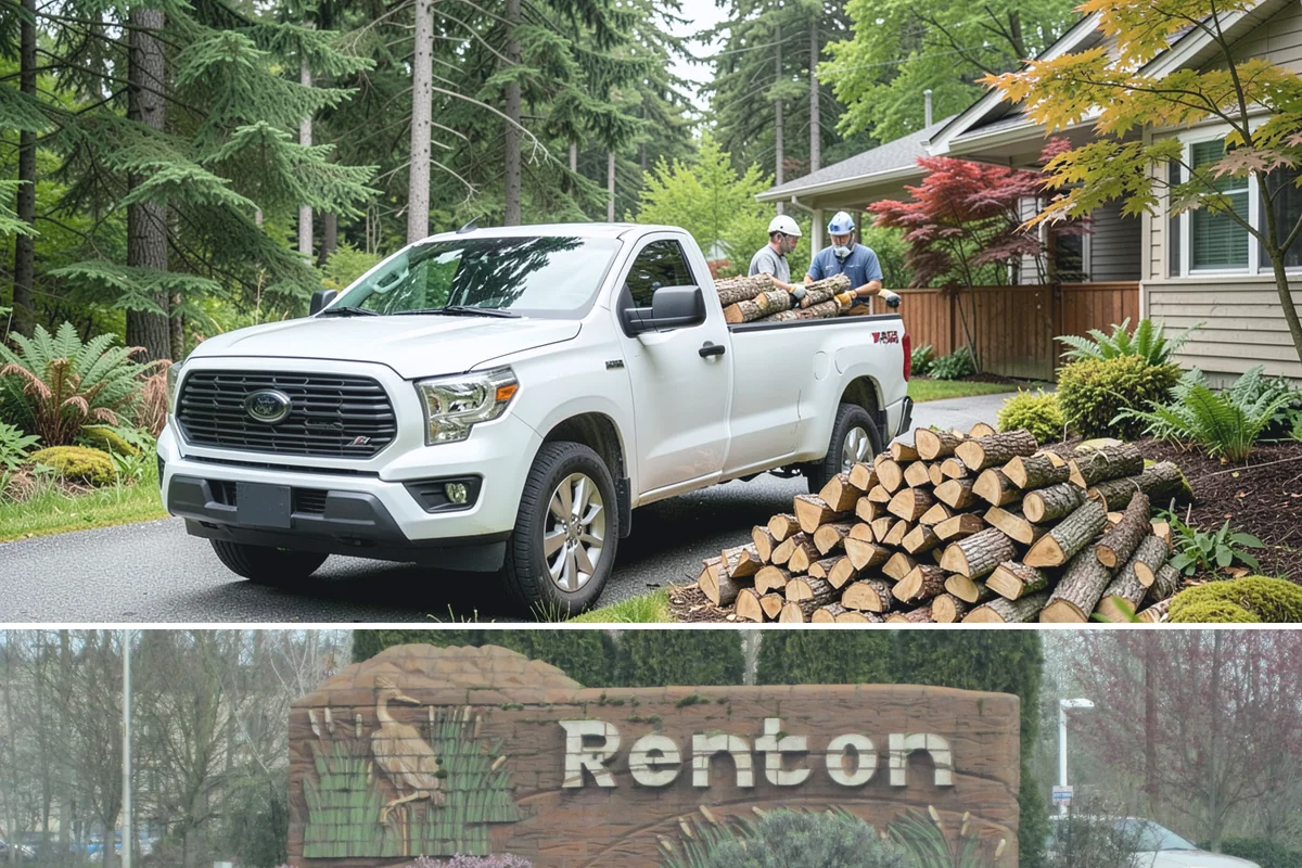 Firewood Hauling in Renton, King County, WA - Hauling is busiest after storm season and before winter, so schedule ahead during those peak periods.
