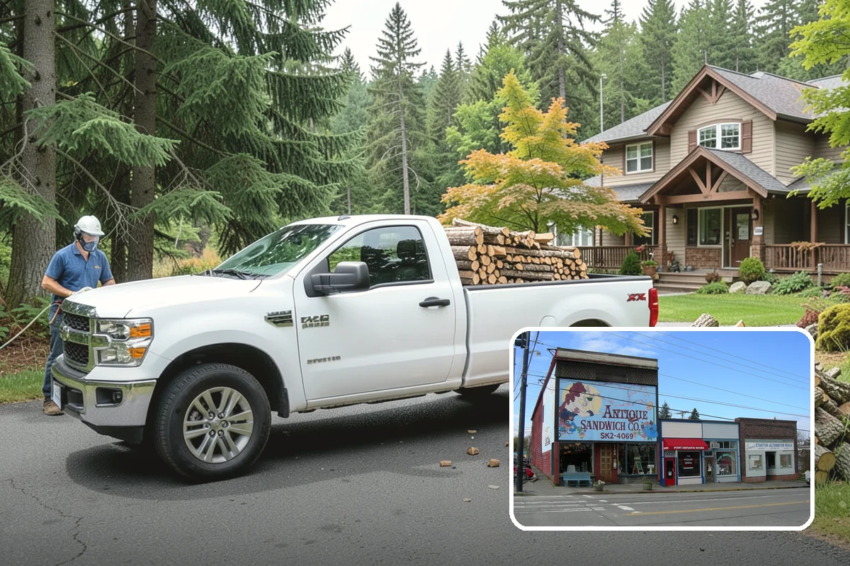 Firewood Hauling in Ruston, Pierce County, WA - Safe transport of heavy wood loads