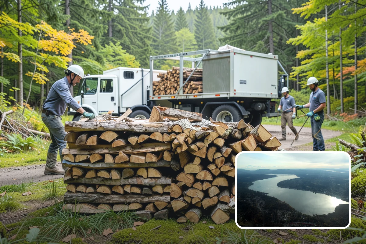 Firewood Hauling in Sammamish, King County, WA - Safe transport of heavy wood loads