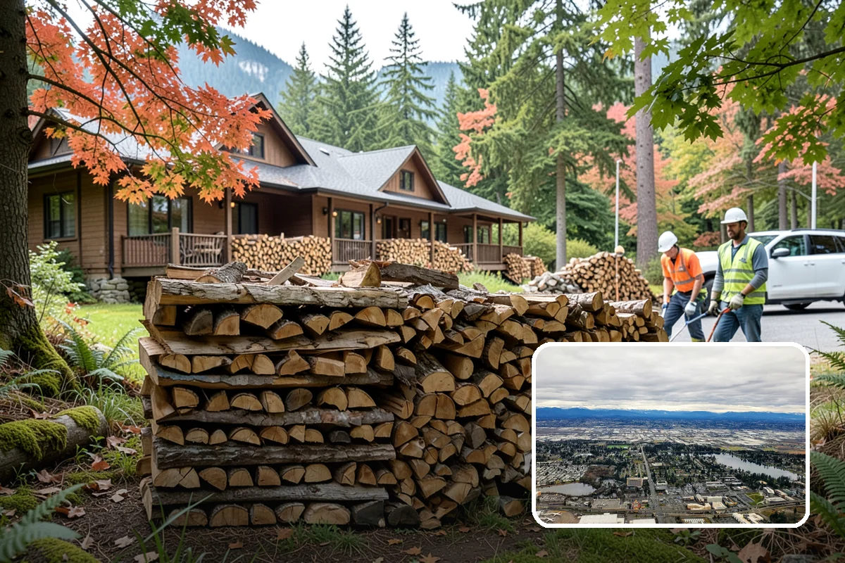 Firewood Hauling in SeaTac, WA - Safe transport of heavy wood loads