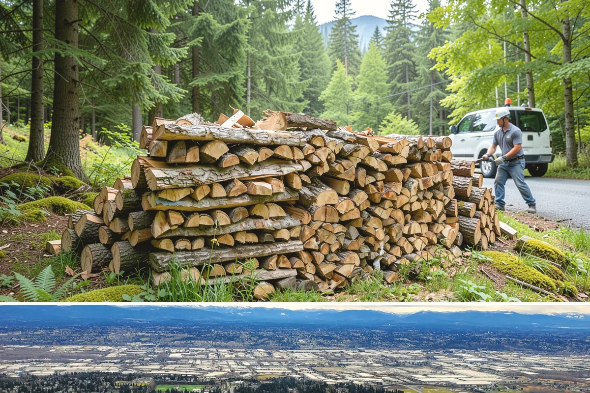 Firewood Hauling in SeaTac, WA - Hauling is busiest after storm season and before winter, so schedule ahead during those peak periods.