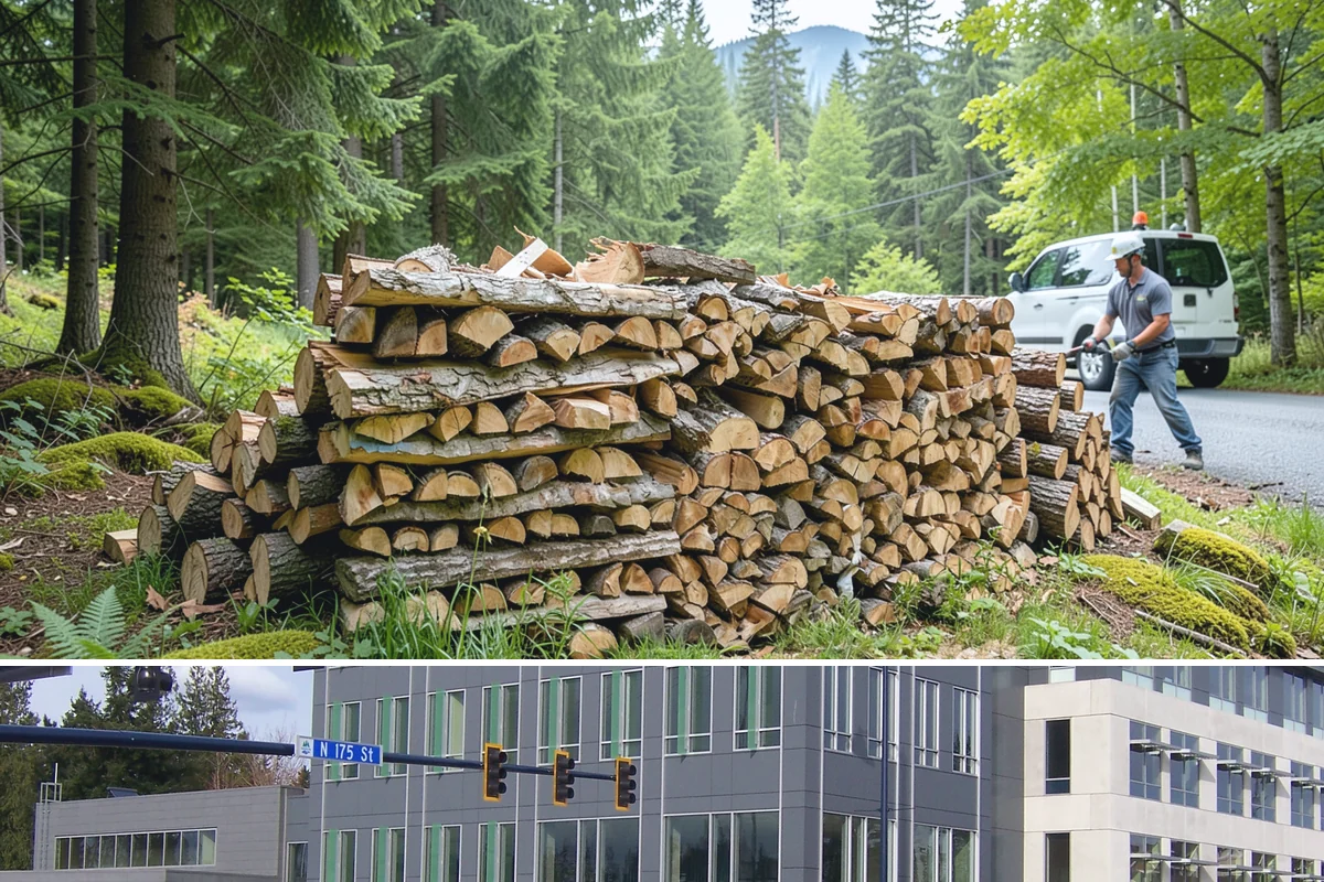 Firewood Hauling in Shoreline, King County, WA - Hauling is busiest after storm season and before winter, so schedule ahead during those peak periods.
