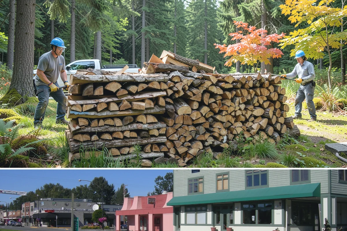 Firewood Hauling in Snoqualmie, King County, WA - Hauling is busiest after storm season and before winter, so schedule ahead during those peak periods.